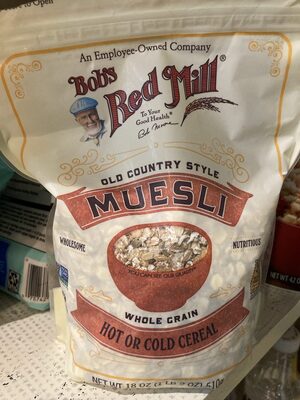 Muesli Whole Grain Cereal