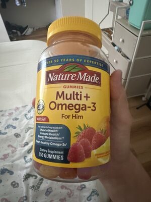 Multi for him +omega3s gummies