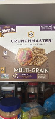 MULTI-GRAIN ORIGINAL CRUNCHY, BAKED RICE CRACKERS