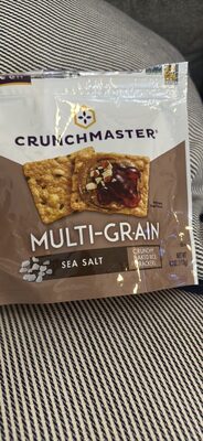 MULTI-GRAIN SEA SALT Crunchy Baked Rice Crackers