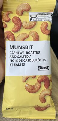 Munsbit Roasted And salted cashews