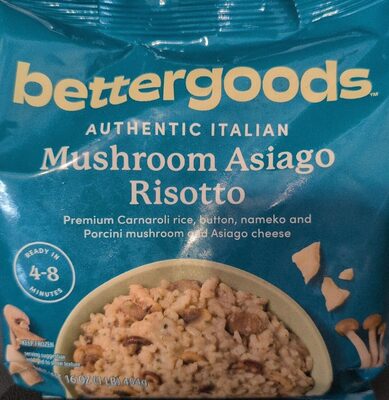 Mushroom Asiago Risotto