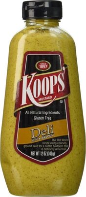 Mustard deli spicy brown