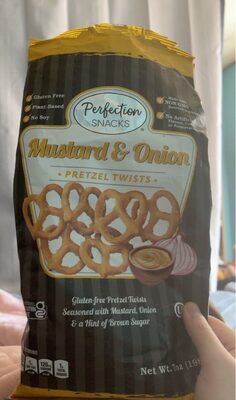 Mustard & Onion pretzel twists