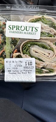 NAE Turkey w/ Muenster Pinwheel Duo Snack Box