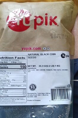 Natural Black Chia Seeds