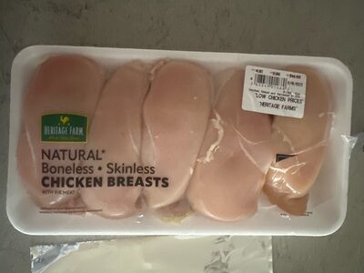 Natural Boneless Skinless Chicken Breasts
