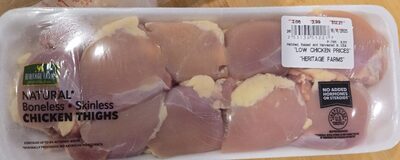 Natural Bonus Skinless Chicken Thighs