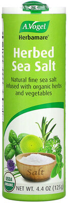 Natural Fine Sea Salt Infused With Organic Herbs And Vegetables