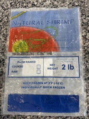 Natural Shrimp From Ecuador