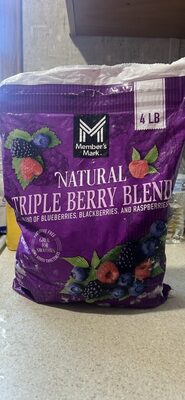 Natural Triple Berry Blend