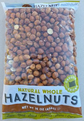 Natural Whole Hazelnuts