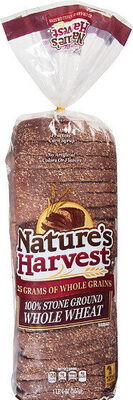 Nature& harvest whole wheat bread