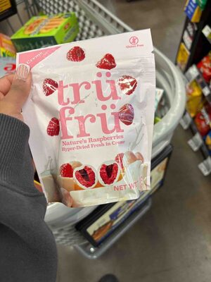 Nature's Raspberries Hyper-dried Fresh In Creme