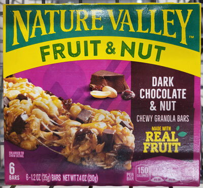 Nature Valley Fruit & Nut Dark Chocolate & Nut