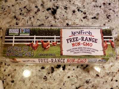 Nest Fresh Free-Range Non-GMO Eggs