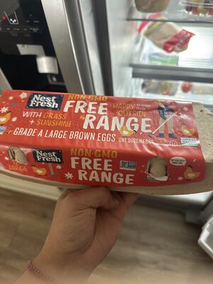 NestFresh Free-Range Non-GMO Eggs