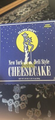 New York Deli Style baked CHEESECAKE