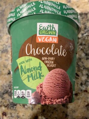 Non-dairy chocolate ice cream