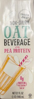 Non-Dairy Oat Beverage with Pea Protein