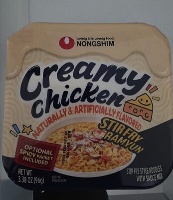 Nongshim Creamy Chicken Stir Fry Ramyun