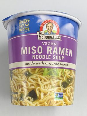 Noodle soup, miso ramen