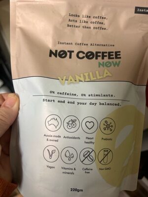 Not Coffee Now Vanilla