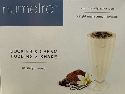 Numetra Cookies and Cream Shake
