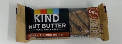 Nut Butter Filled Bar Honey Almond Butter