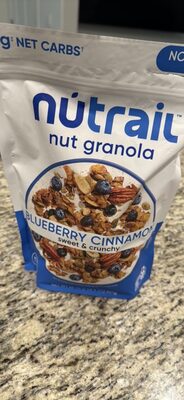 nut granola blueberry cinnamon sweet & crunchy