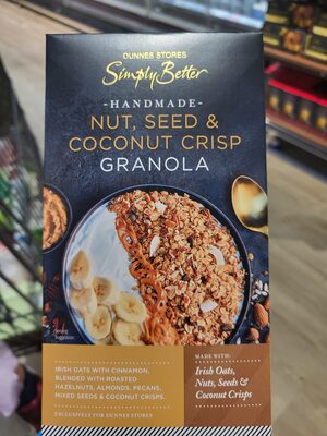 Nut, Seed & Coconut Crisp Granola