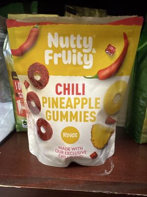Nutty Fruity Chili Pineapple Gummies