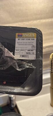 NY STRIP STEAK THIN