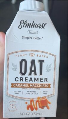 Oat Creamer Caramel Macchiato