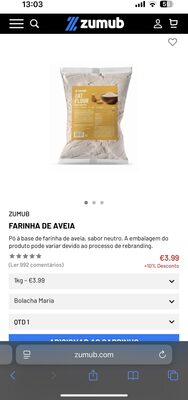 Oat Flour Marie Biscuit