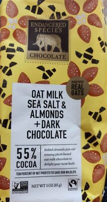 Oat Milk + Salted Almond 55% Dark Chocolate (Bumble Bee)