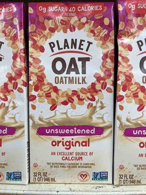 Oat Oatmilk Unsweetened Original