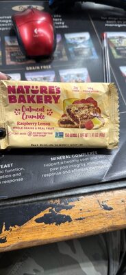 Oatmeal Crumble Raspberry Lemon