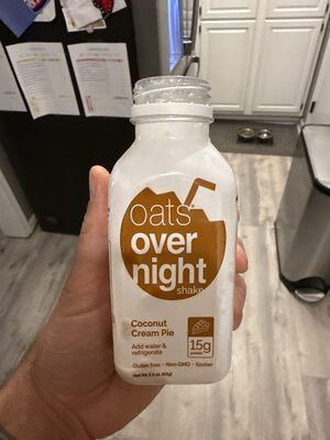 oats overnight shake Coconut Cream Pie
