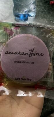 obleas de amaranto y taro