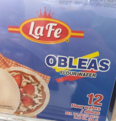 Obleas Flour Wafer
