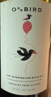 Odd Bird Low Intervention White No 2 (NA White Wine)