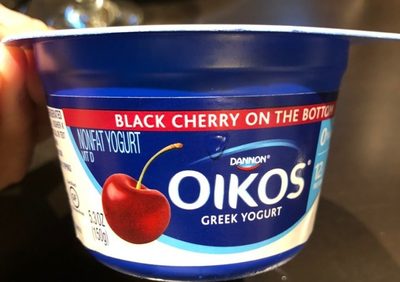 Off-the-charts cherry pie flavor not-so-traditional blended greek yogurt