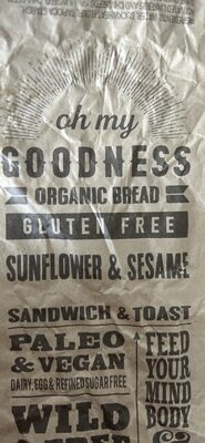 oh my GOODNESS Organic Bread Sunflower & Sesame