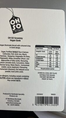 OH SO Scrummy Vegan Gonk