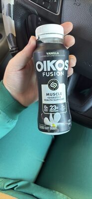 Oikos Fusion Vanilla Flavored Dairy Drink