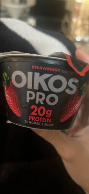 Oikos Pro Strawberry Flavored