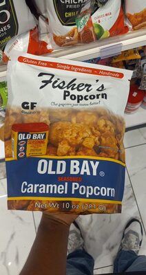 Old bay seasoned caramel popcorn