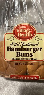 Old Fashioned Hamburger Buns