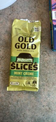 OLD GOLD DARK CHOCOLATE SLICES MINT CREME